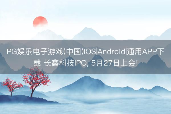 PG娱乐电子游戏(中国)IOS|Android|通用APP下载 长鑫科技IPO, 5月27日上会!