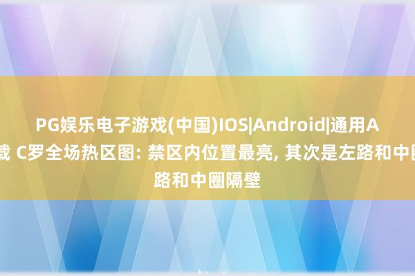 PG娱乐电子游戏(中国)IOS|Android|通用APP下载 C罗全场热区图: 禁区内位置最亮， 其次是左路和中圈隔壁